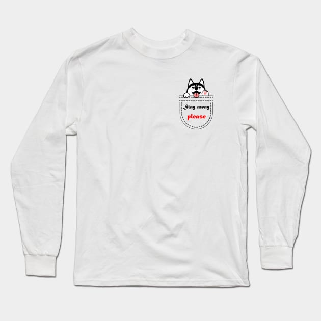 Stay away please Long Sleeve T-Shirt by MIXOshop